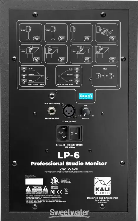 Kali LP6 v2 Studio Monitor 2nd Wave 2 kali lp6 v2