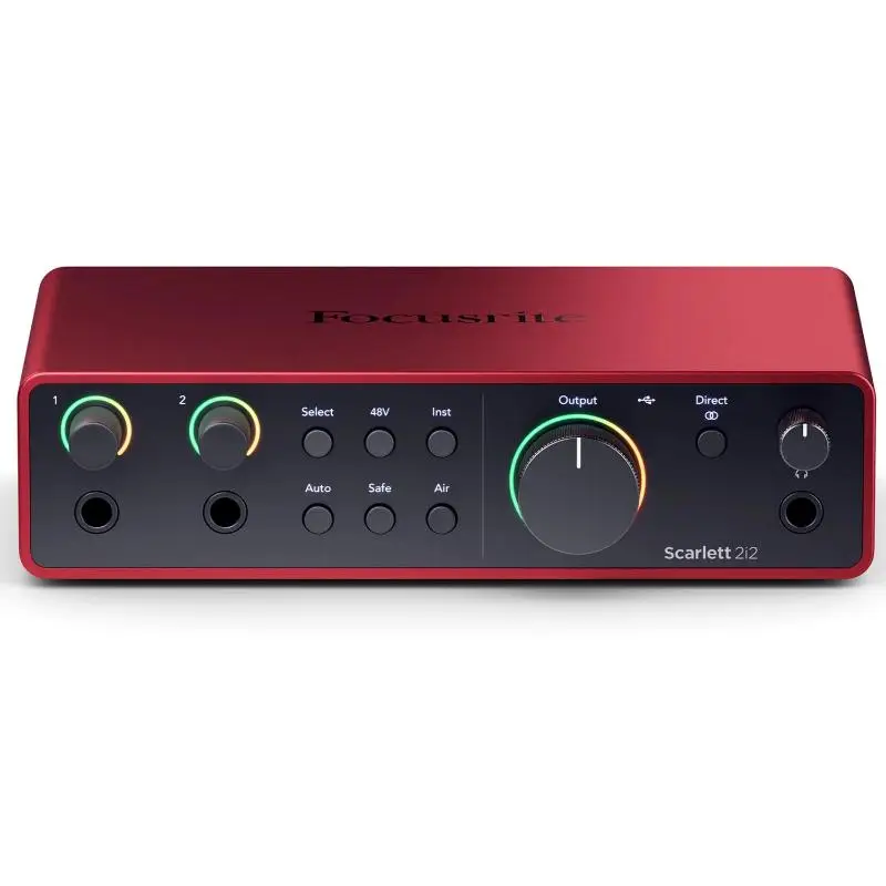 focusrite scarlett 2i2 4th gen audio interface
