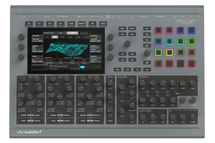 waldorf Iridium Desktop MK2
