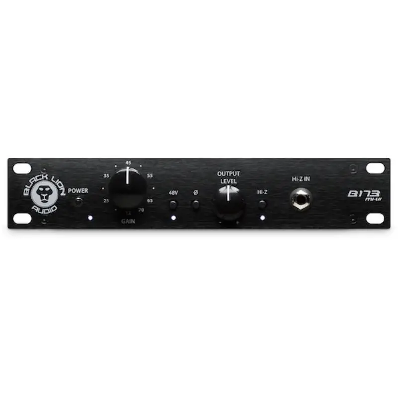 Black Lion Audio B173 MKII Microphone Preamp 1 Black Lion Audio B173 MKII microfoon pre-amp