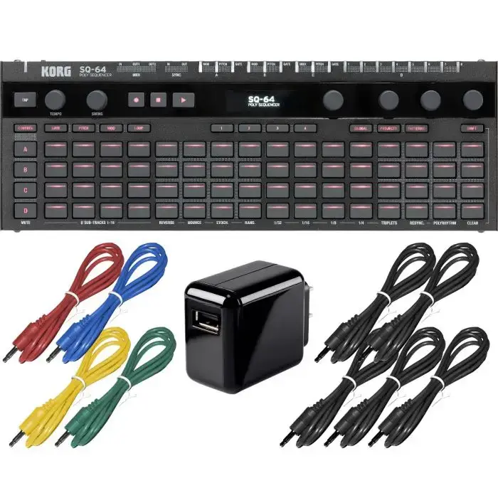 Korg SQ-64 step sequencer 4 korg sq 64 box