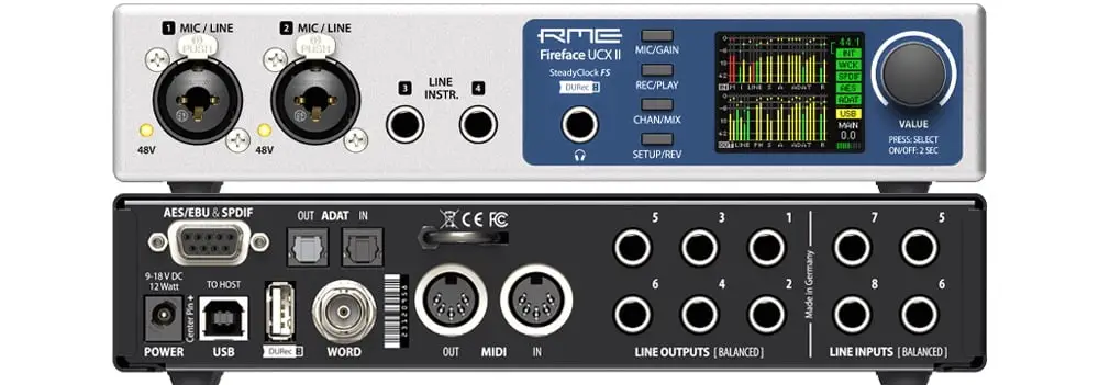 rme fireface ucx ii