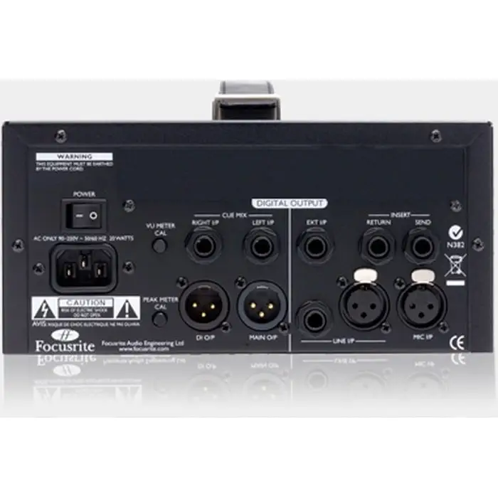 Focusrite ISA One Microphone Preamp 2 Focusrite ISA One back