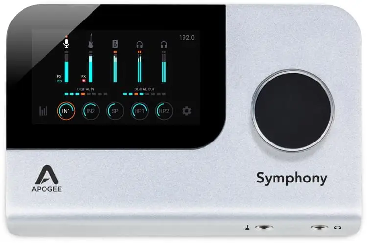 Apogee symphony desktop audio Interface 3 Apogee symphony desktop audio Interface