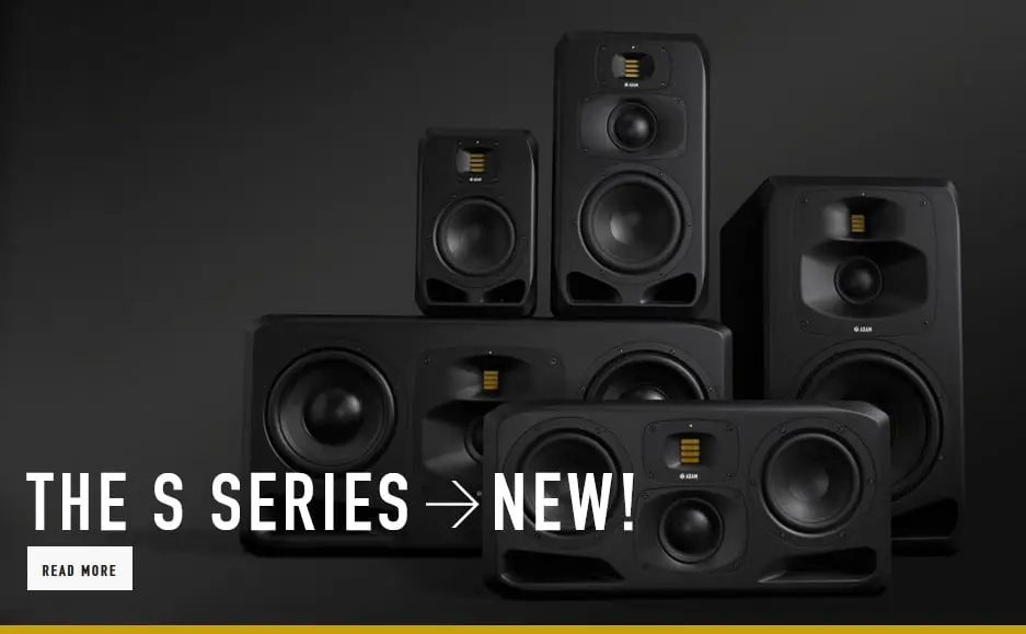 studio monitors adam