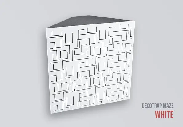 What do I need to improve the acoustics of my studio ? 2 maze bass trap white