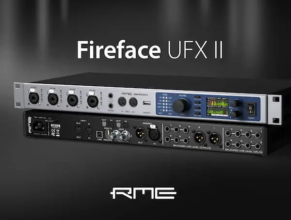 RME Fireface UFX II USB interface 3 RME Fireface UFX II