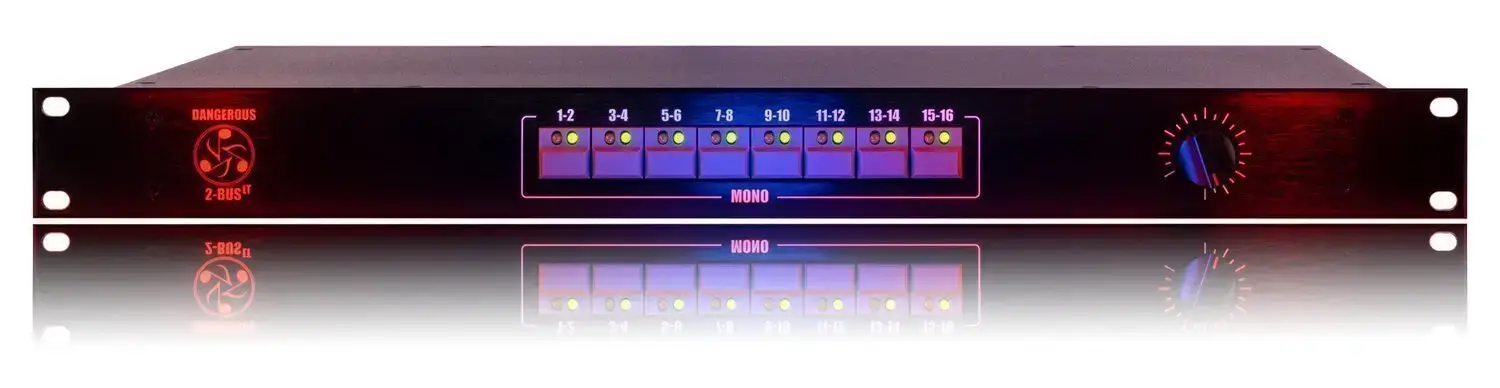Dangerous music 2 bus LT summing mixer OCC