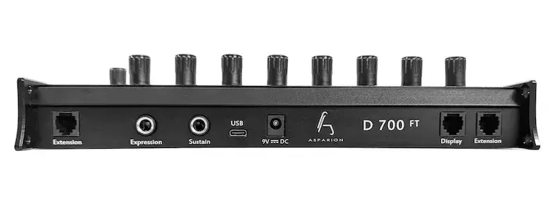 Asparion D700 DAW controller 2 Asparion D700 DAW & MIDI -controller