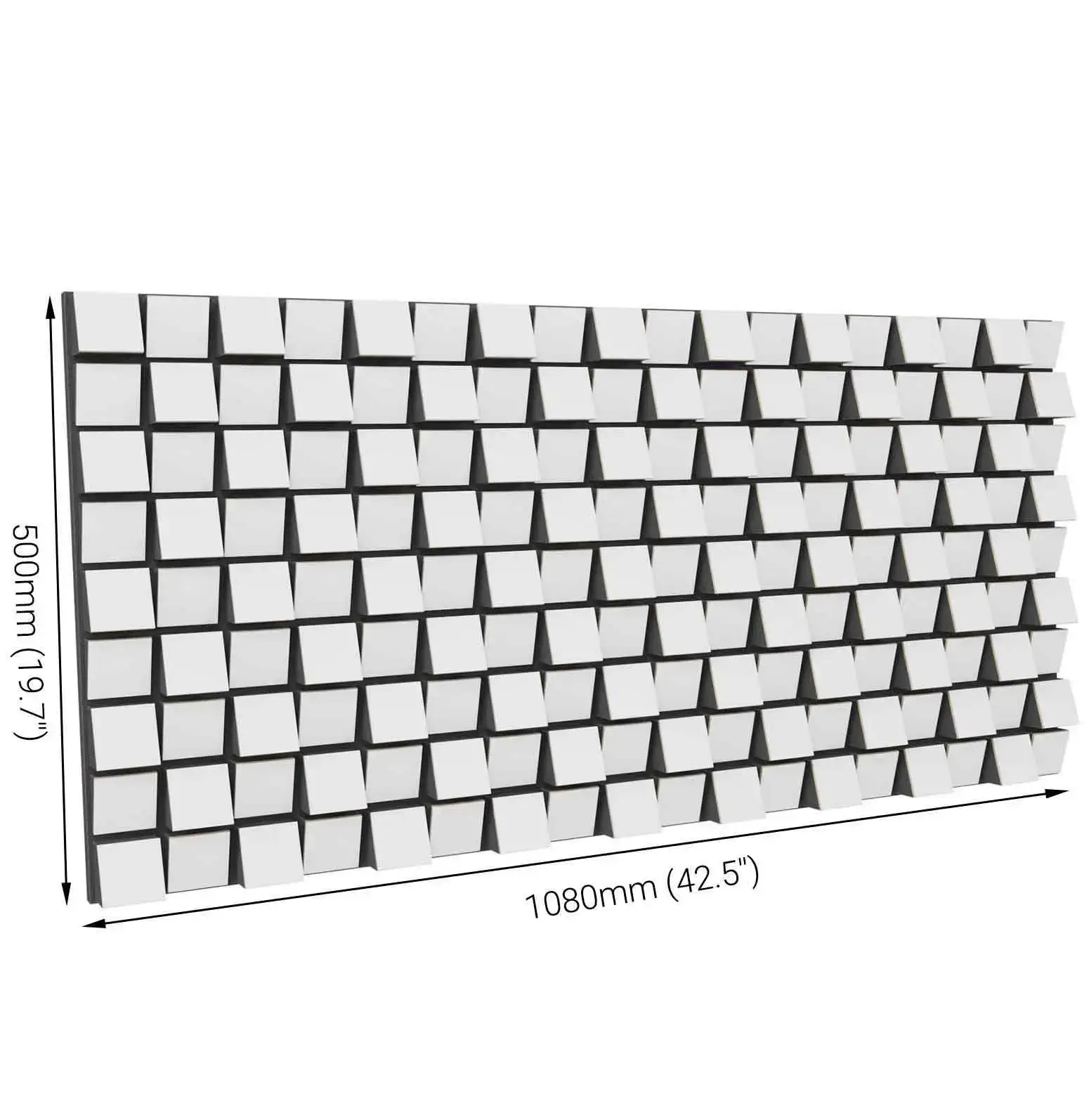 Wooden decorative acoustic panel ZaBina 2 akoestiek kantoor