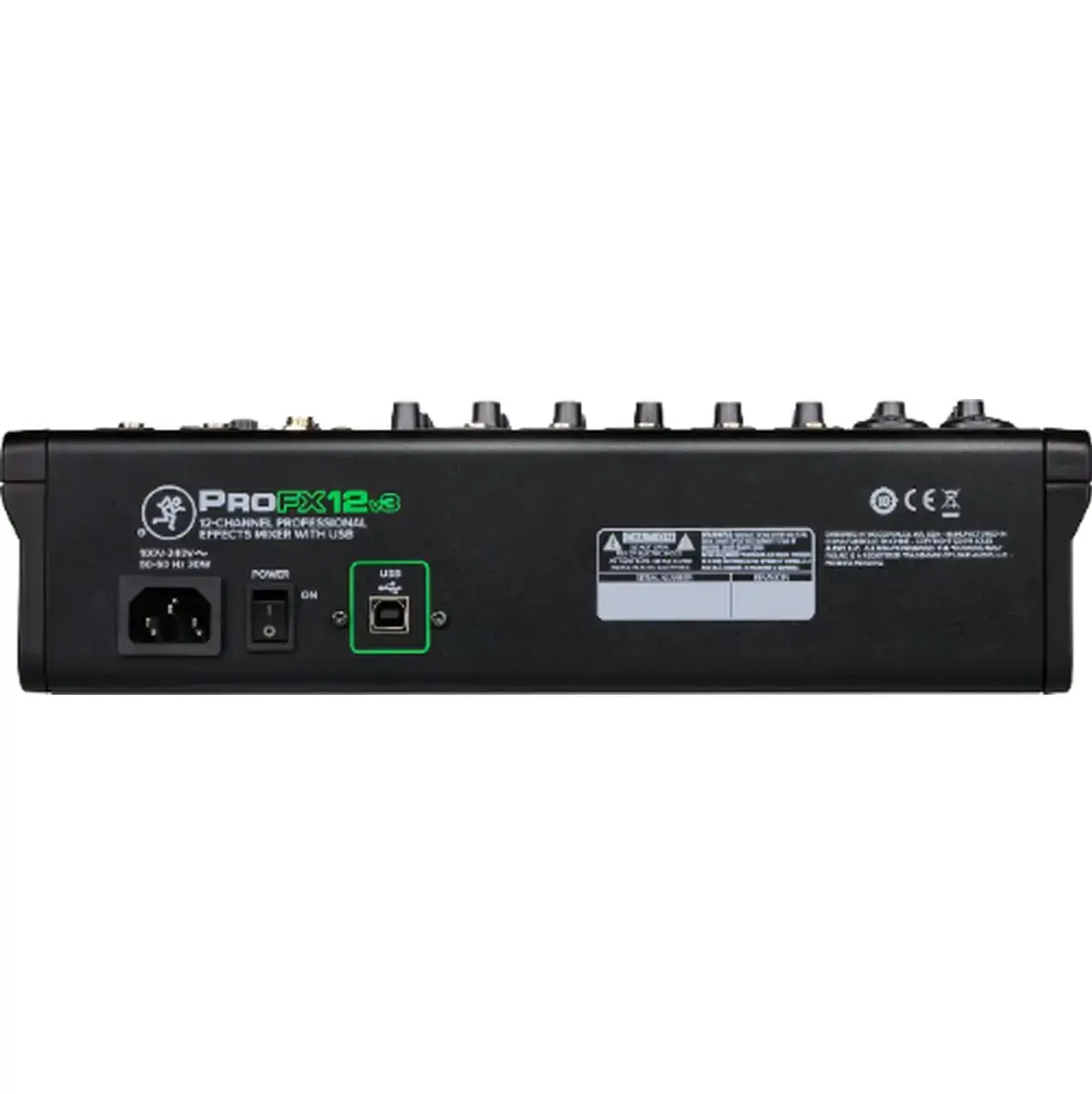 Mackie ProFX12v3+ 2 12 Channel Professional Effects Mixer w/ USB