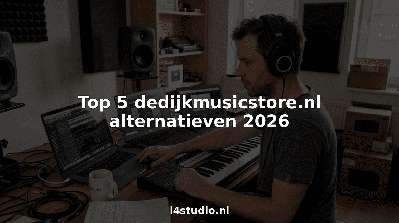 Top 5 dedijkmusicstore.nl alternatives 2026