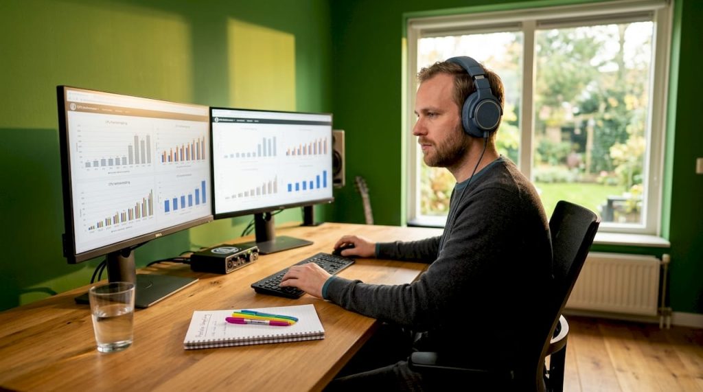 Producer test verschillende CPU’s in zijn eigen studio