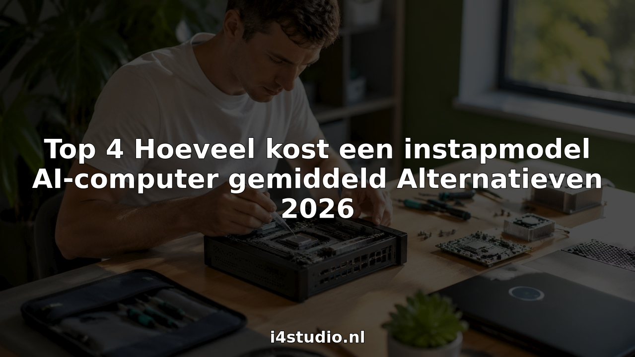 How much does an entry-level AI computer cost on average Alternatives 2026 4 An engineer assembles a basic artificial intelligence computer at his workbench.