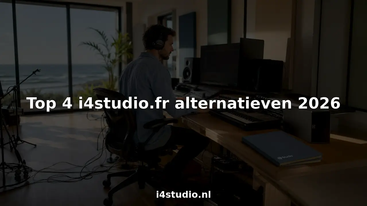 Top 4 Alternatives to i4studio.fr in 2026 9 Een audio engineer aan het werk achter een zelf samengestelde studio-computer, helemaal afgestemd op zijn eigen wensen.