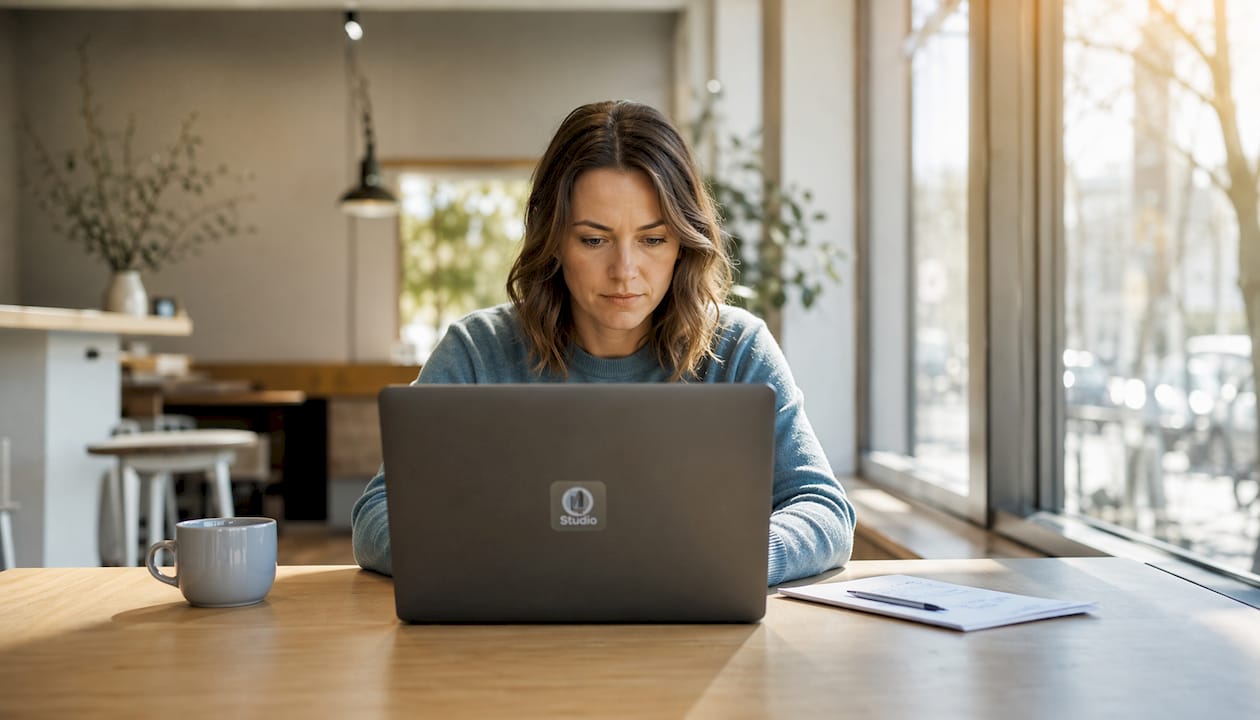 The Role of the CPU in Video Editing: What You Need to Know 2 Thuis is een vrouw druk bezig met videobewerking op een krachtige computer.